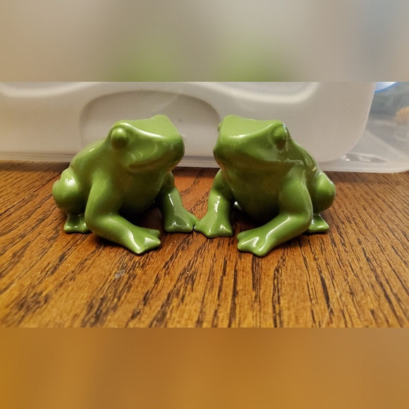 Source Unknown Dining Green Frog Salt Pepper Shakers Poshmark